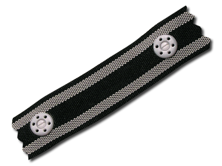 PS1000CS Injection Molded Snap Tape on Striped Poly